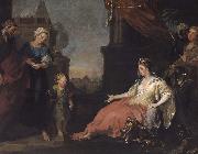 William Hogarth Pharaoh's daughter oil painting on canvas